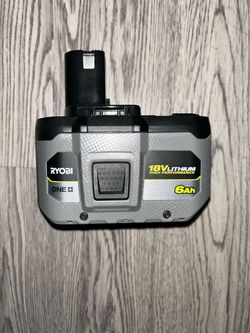 Ryobi ONE+ 18V Lithium High Performance 6Ah Battery