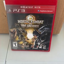 Mortal kombat Vs DC Universe 