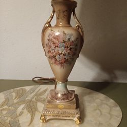 Antique Beckwith China Table Lamp