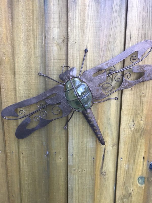 Beautiful Dragonfly Outdoor Decor Tea Candle Holder Hi It S 27 Beautiful Dragonfly Outdoor Decor Tea Candle Holder Hi It S 27 Wide X 15 1 2 Long Home Garden In Plantation Fl Offerup