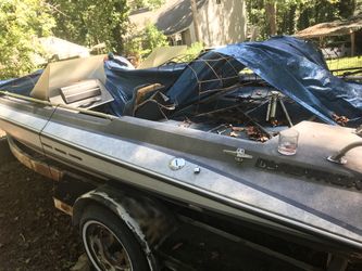 1986 glasstron crack in transom good motor