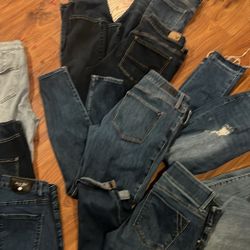 Almost A Dozen Women Jeans
