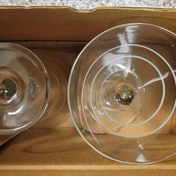 Set Of 2 Martini Glasses