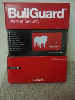 Anti-virus BullGuard version12 internet security $35