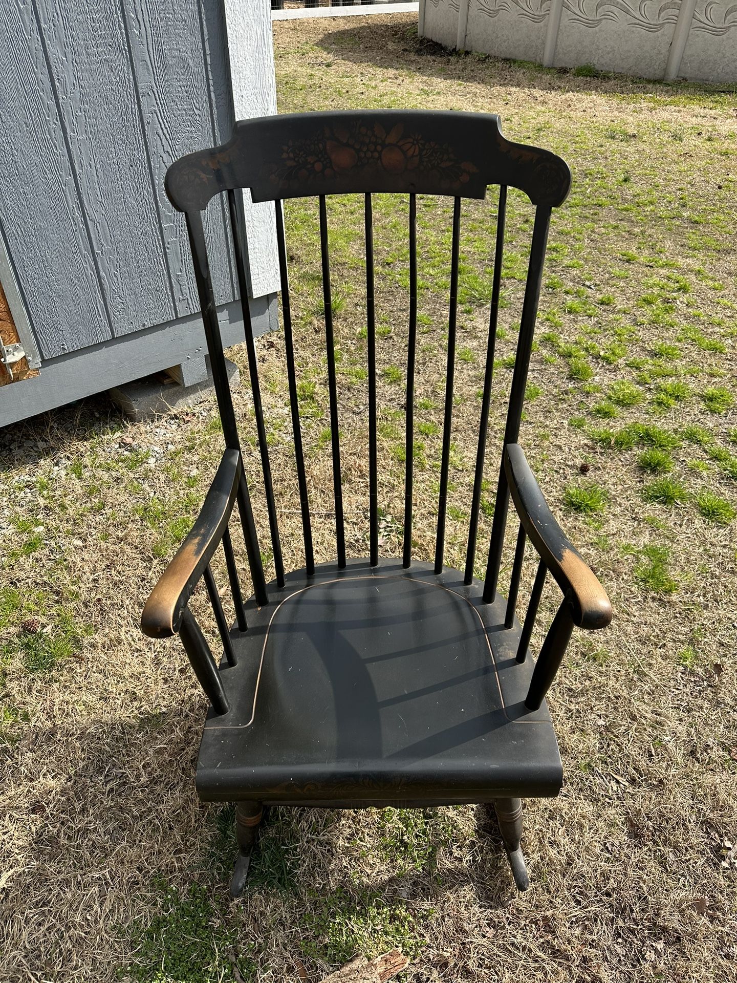 Nichols and Stone Antique Rocking Chair