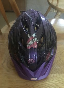 Girl Child bike helmet