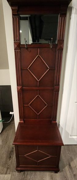 21" W x 69" H - Hall tree