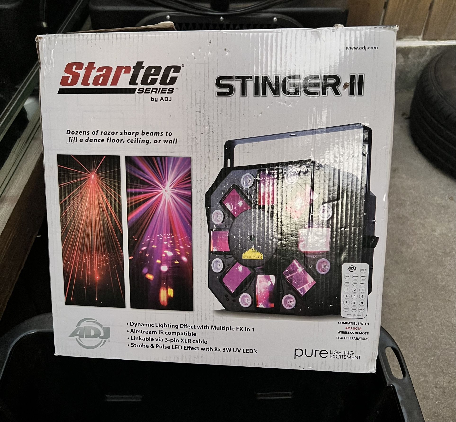 ADJ Stinger II DJ照明機器 ADJ Stinger II DJ照明機器 AMERICAN DJ