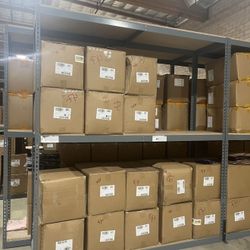 Shelving Racks 8 ft W x 2 ft D 3 Tier Storage Shelves Similar To Uline Delivery Available