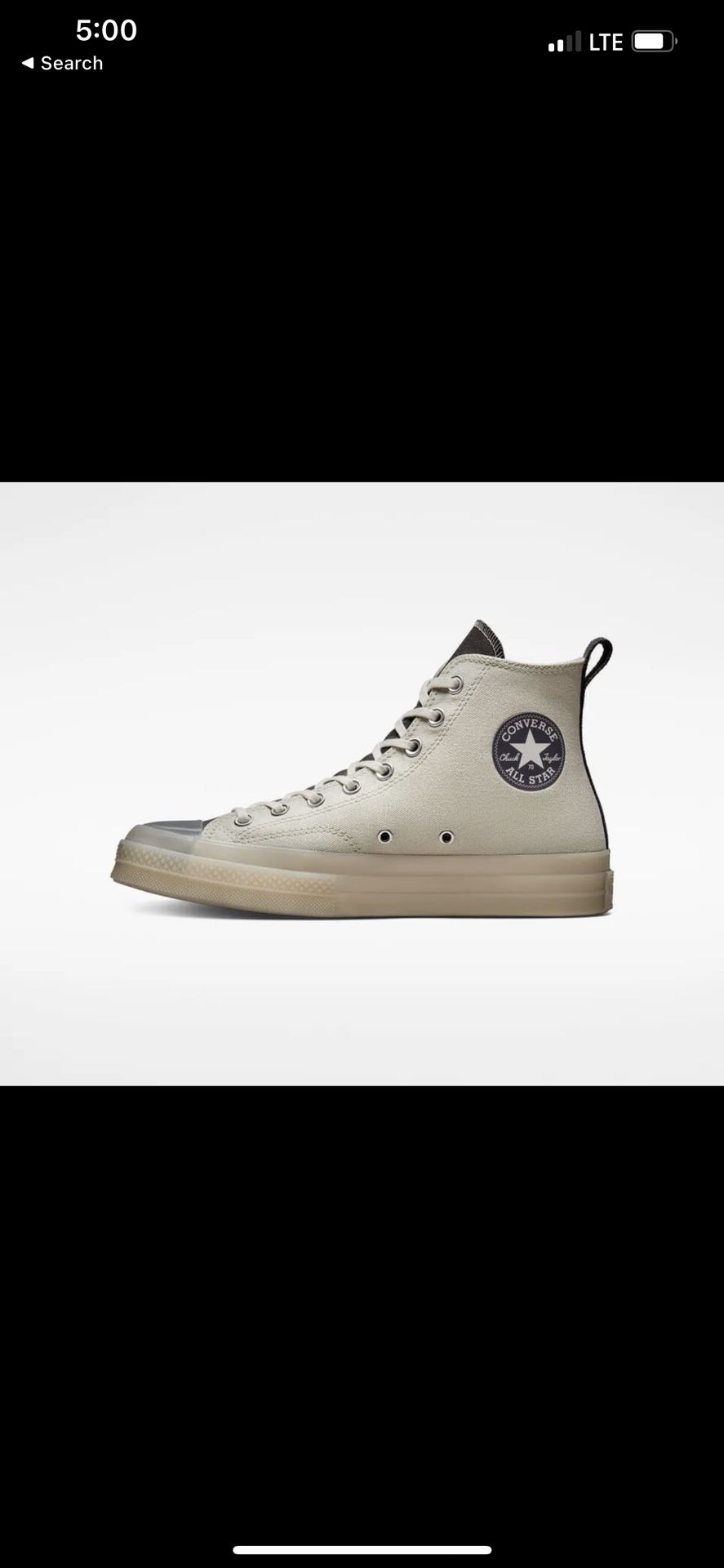 NEW CONVERSE X A COLD WALL CHUCK 70 HI A02276C Silver Birch Gray