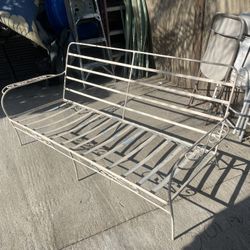 Antique Iron Patio Set
