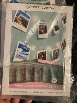 Photo Clip String Lights