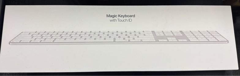Apple Magic Mouse, Magic Keyboard and Magic keyboard with Touch ID