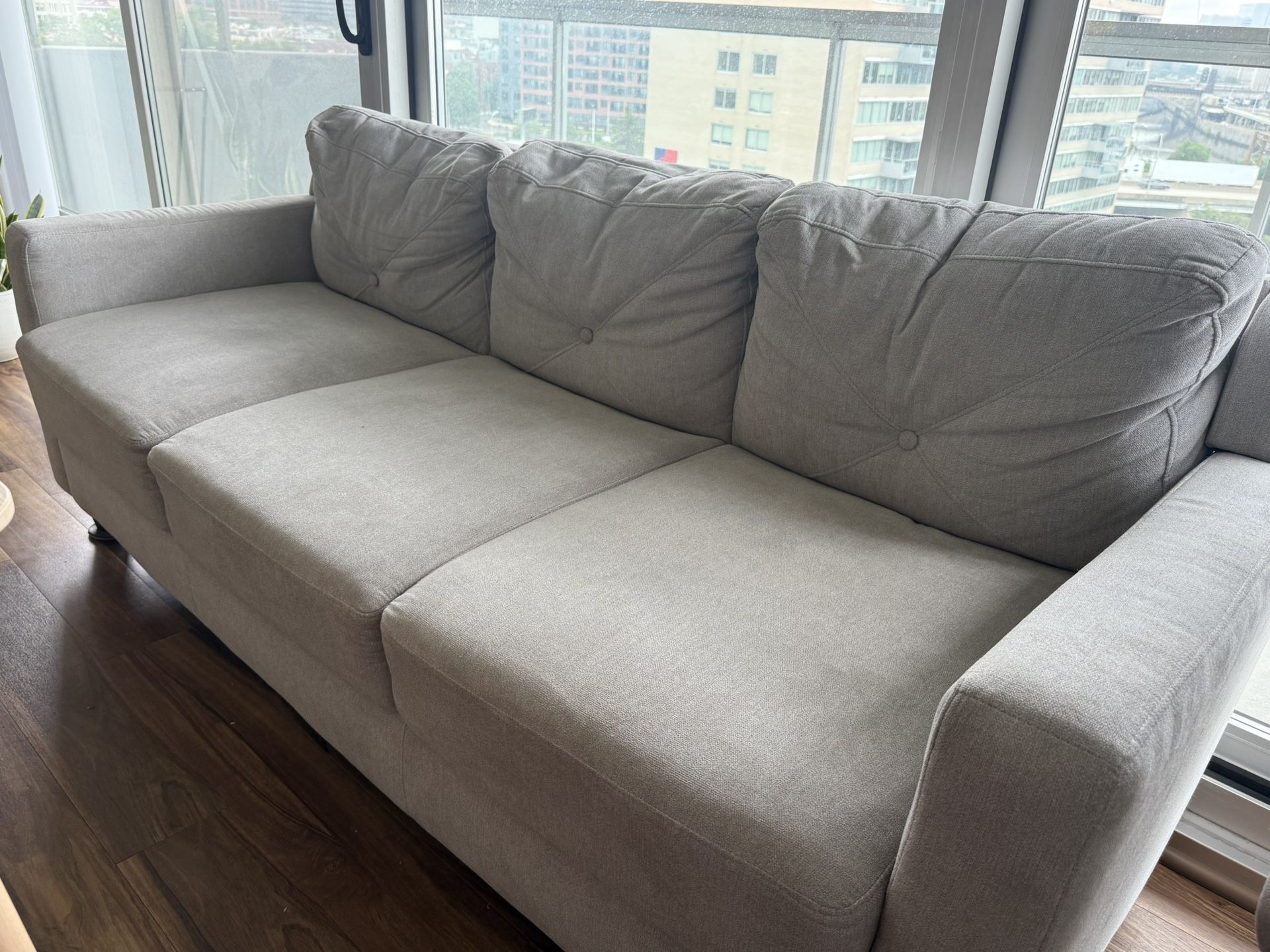 Grey 3 Seater Couch