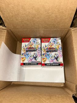Pokemon TCG Prismatic Evolutions Booster Bundle Factory Sealed
