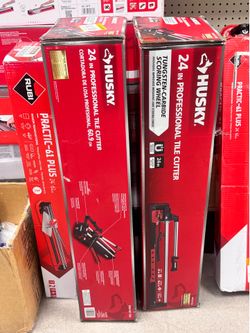 Husky 24 inch tile cutter