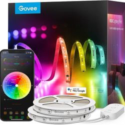 Govee 100ft RGBIC LED Strip Lights, Smart LED Lights Work with Alexa and Google Assistant