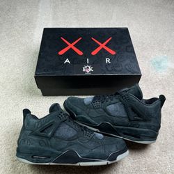 Jordan 4 ‘Kaws’ (black) - Size 12
