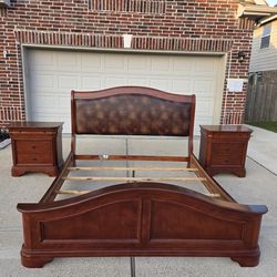 King Size Bedroom Set With Matching End Tables