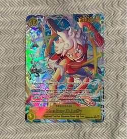 One Piece card Monkey.D.Luffy sec