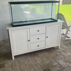 55 Gallon Reptile Tank, New Metal Lid w/ Stand
