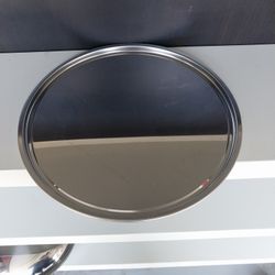 10 Available -12 Inch Stainless Steel Pizza Trays