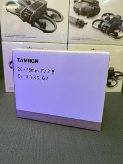 Tamron 28-75mm f/2.8 Di III VXD G2 Lens (Sony E)