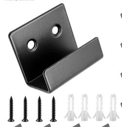 8 Pack Heavy Duty Tile Display Wall Hangers – 8 Pack (Large, Black)