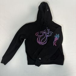 Miami Heat New Era Hoodie Black Medium - NBA Official Licensed