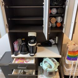 Coffee Bar Cabinet/pantry Cabinet 