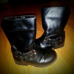 Toddler Girls Faded Glory Boots Size 8