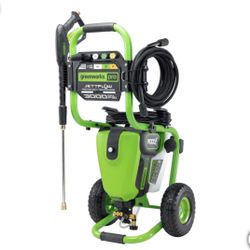 Greenworks 3000 PSI Electric Pressure Washer Combo Kit
