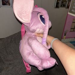 angel plushy backpack 