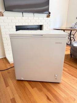 Insignia™ - 7 Cu. Ft. Garage-Ready Chest Freezer - White