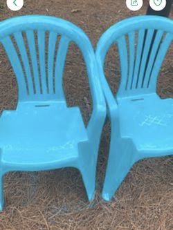 Plastic Panted Chairs