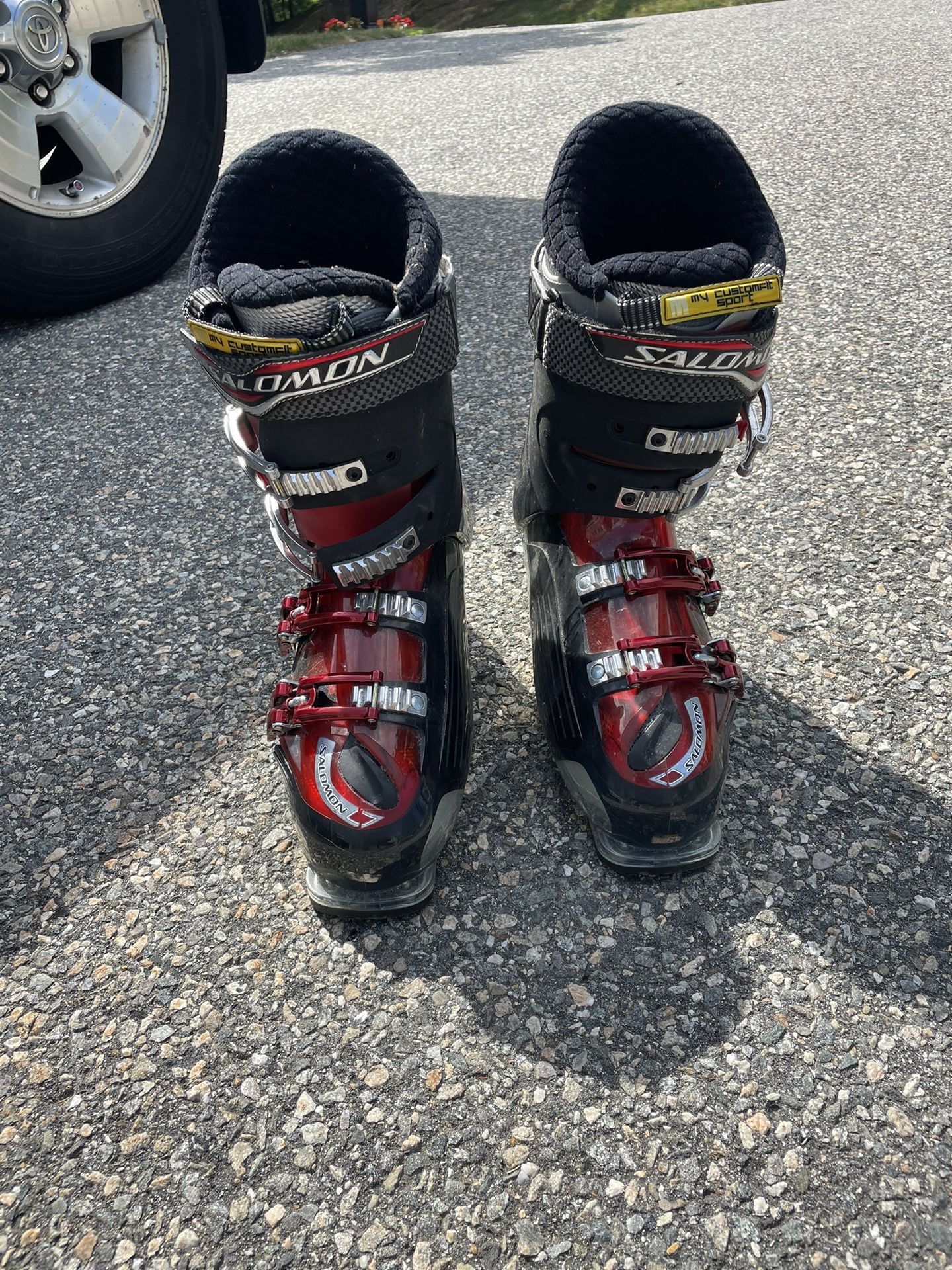 Ski Boots, Helmet, Bag And Goggles- Salomon -size 27.5