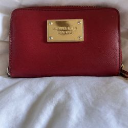 Michael Lord Red Wallet 