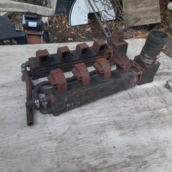 Water Cooled Exhaust For A Ford V8 5.0 