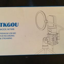 Premium USB Mic For Recording & Streaming