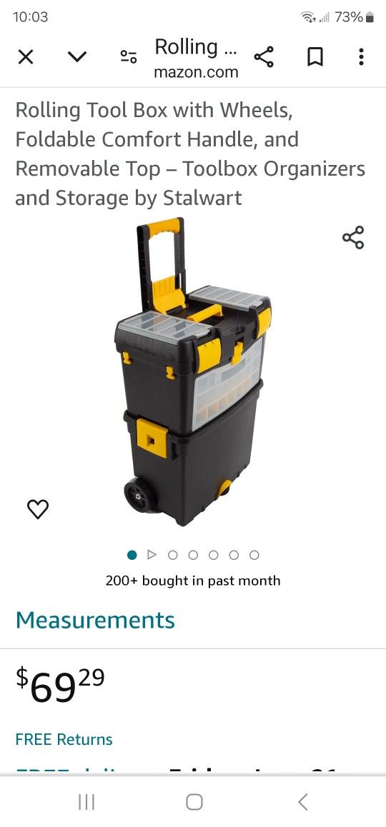 nice rolling tool box