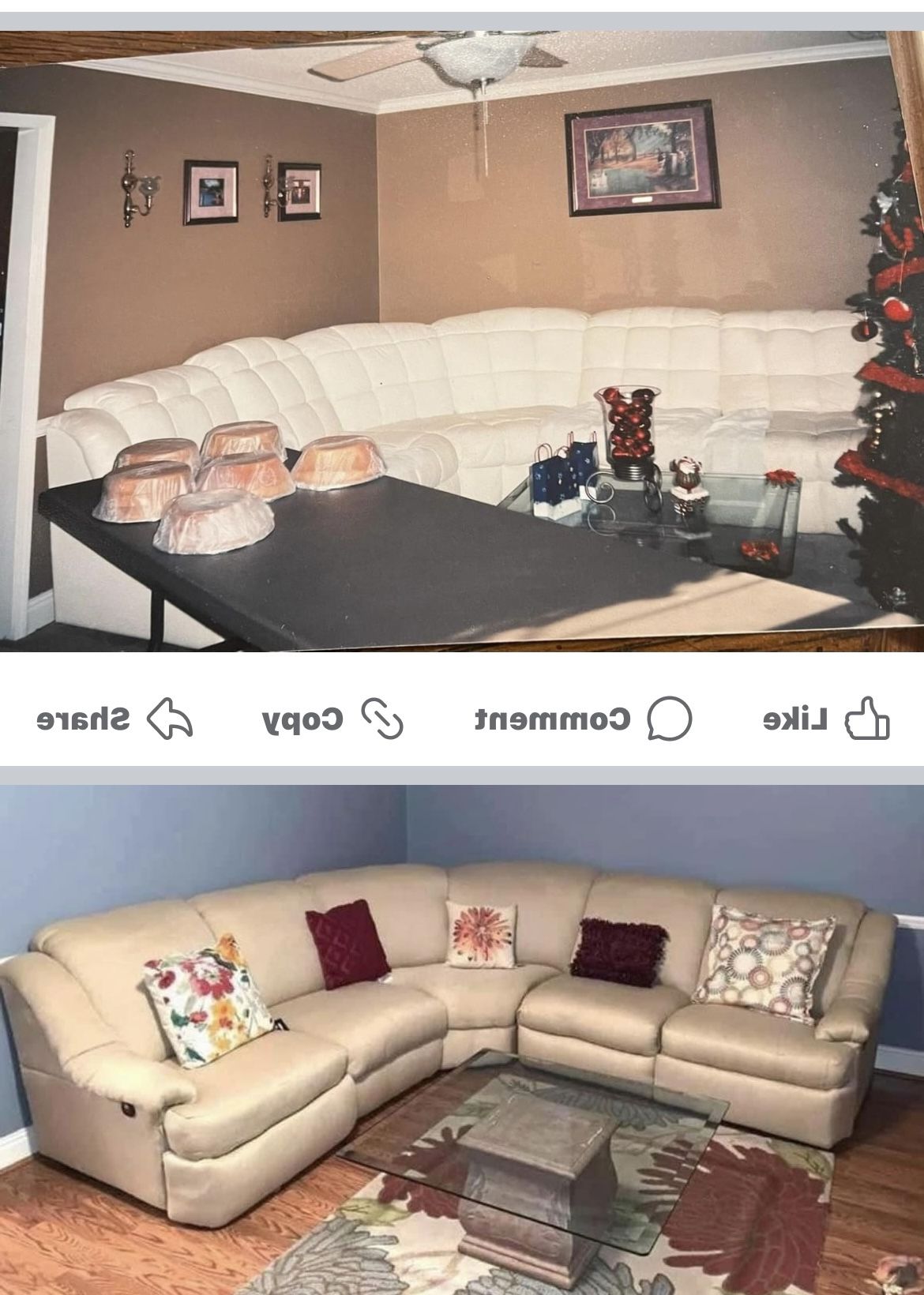 Tan Sectional Sofa