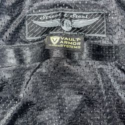 Street & Steel Motorcycle Jacket Mens Small 
