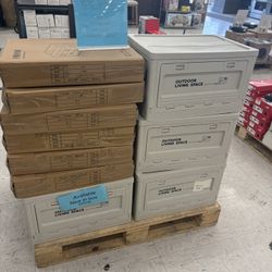 New In Box Indoor/outdoor Stackable Storage Bin 