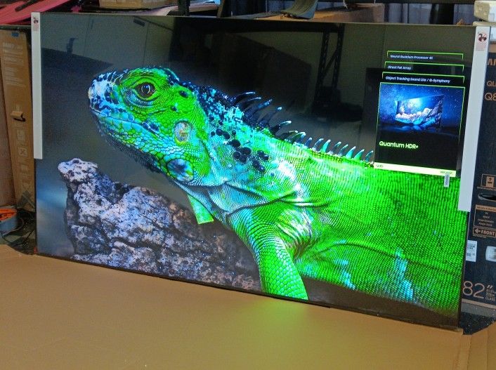 SAMSUNG 98"INCH QLED 4K Q80C WHIT FACTORY WARRANTY