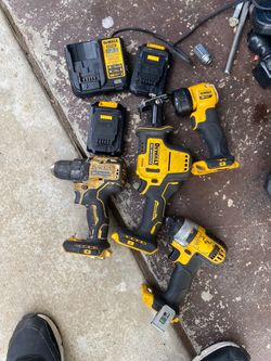 Cordless dewalt tools