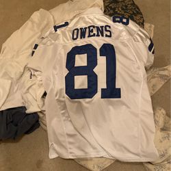 Authentic Terrel Owen’s jersey 