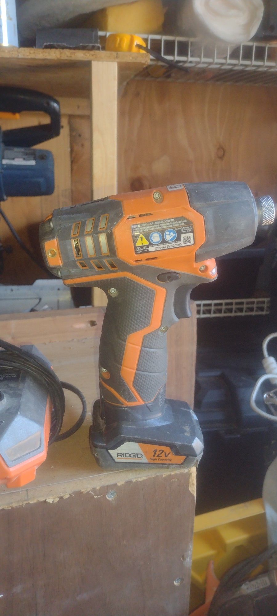 Taladro Ridgid