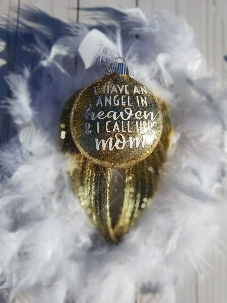 Custom memorial ornament