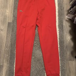 (new) Lacoste Sweatpants Size Medium for Sale in NC - OfferUp