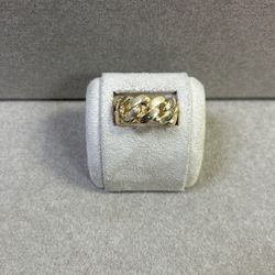 Cuban Gold Ring 